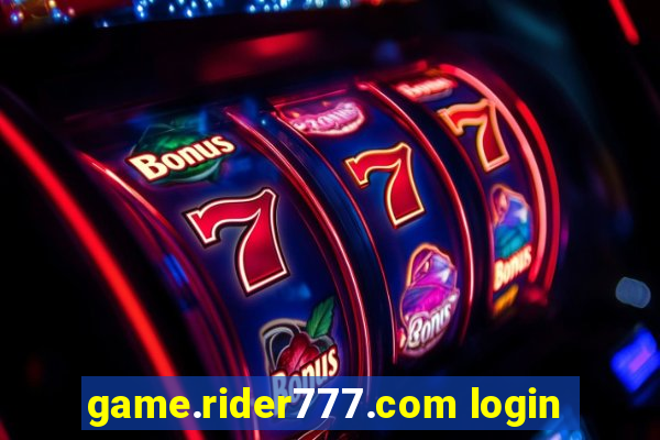 game.rider777.com login